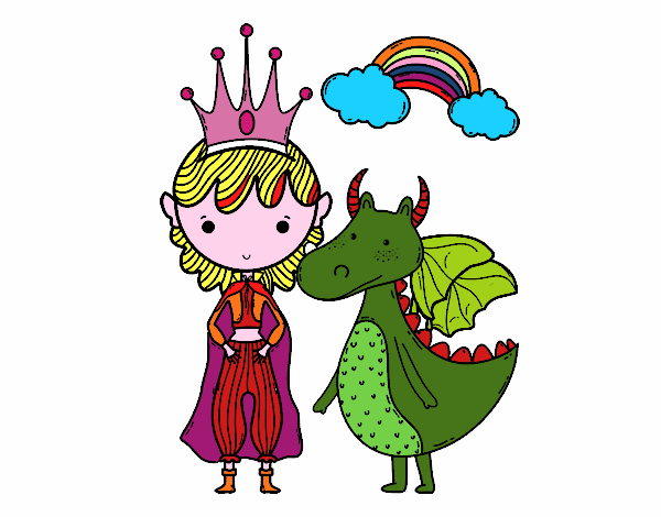 Príncipe y dragón