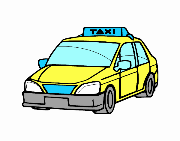 Dibujo Un taxi pintado por lesthereri