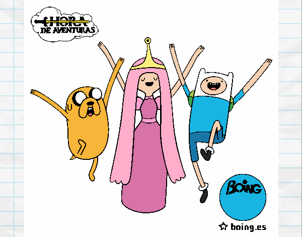 Jake, Princesa Chicle y Finn