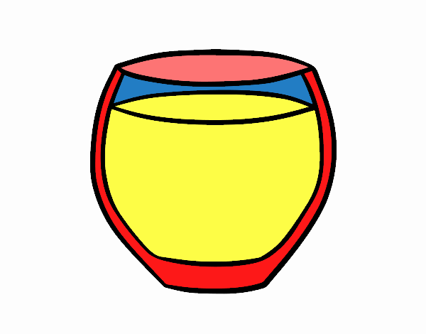 Dibujo Vaso de agua pintado por carlosbust