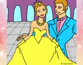 Dibujo Princesa y príncipe en el baile pintado por Nazaret_xs