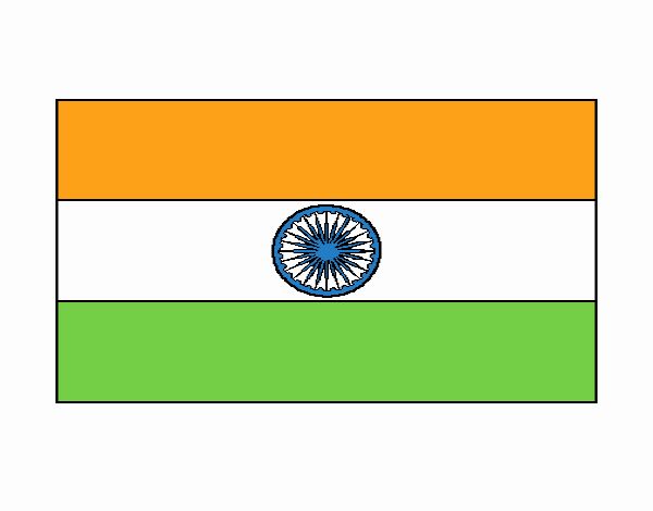 Bandera de la India 