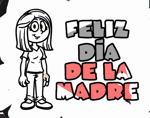 Dibujo De Feliz D A De La Madre Pintado Por En Dibujos Net El D A