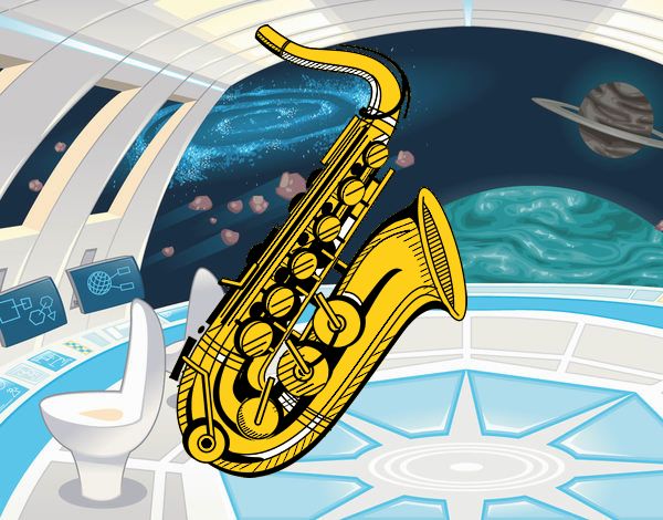 Saxofon espacial 