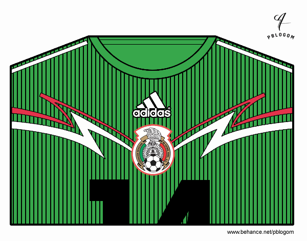 camiseta de Mexico