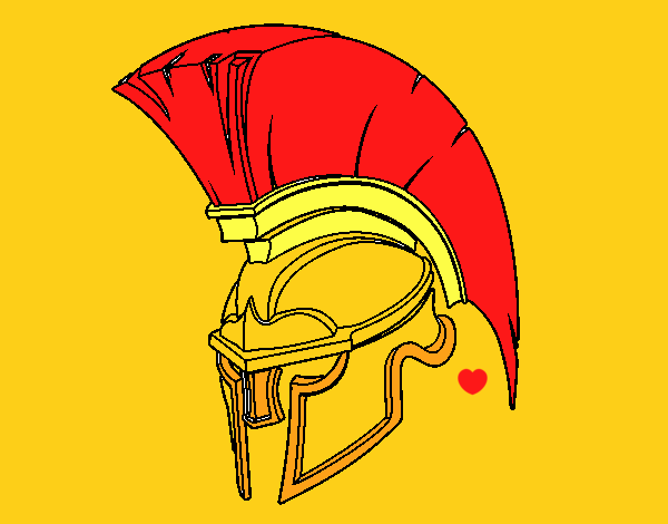 casco romano de elite