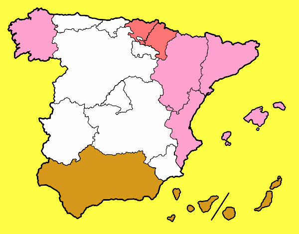 España en sus nacionalidades reconocidas 