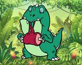 Dinosaurio glotón