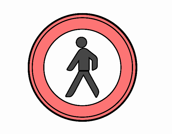 Entrada prohibida a los peatones