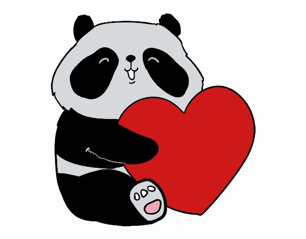 El amor panda