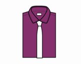 Camisa con corbata 