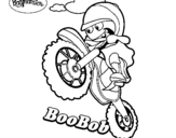 Dibujo de BooBob para colorear