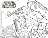 Dibujo de Donatello de Ninja Turtles