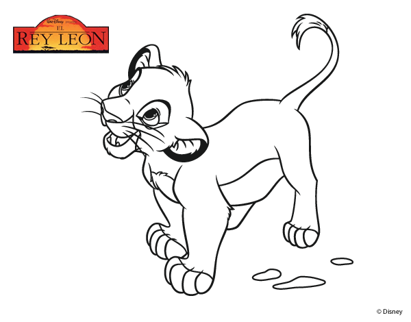 Dibujos De Simba Para Colorear Dibujosonlinenet Porn Sex Picture