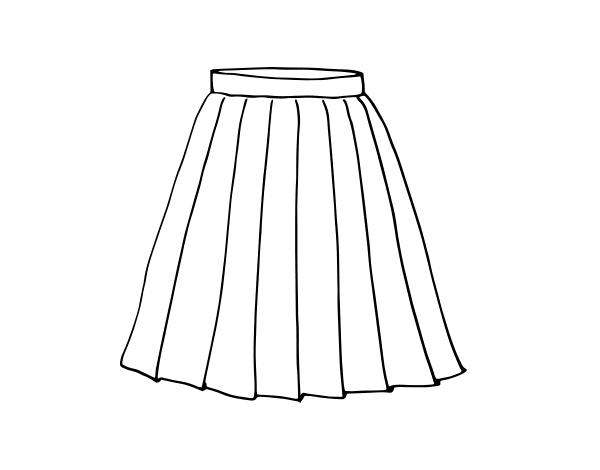 Como Dibujar Una Falda Cómo Dibujar Una Falda 6 Pasos Con Imágenes