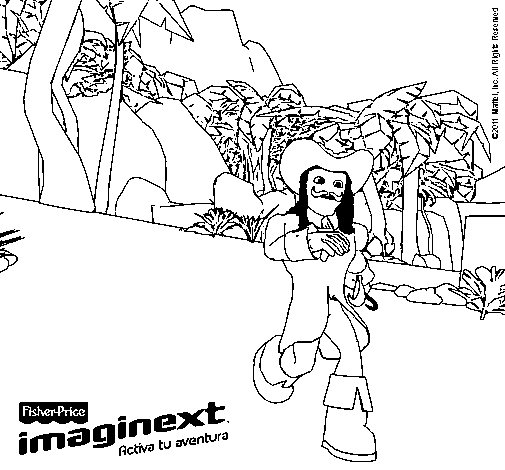 Dibujo de Imaginext 16 para Colorear