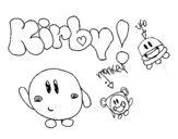Dibujo de Kirby 4 para colorear