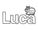 Dibujo de Luca para colorear