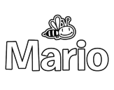Dibujo de Mario para colorear
