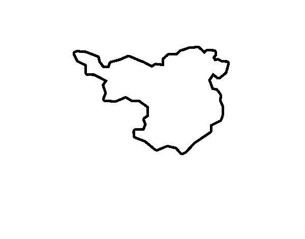Dibujo de Provincia de Girona para Colorear