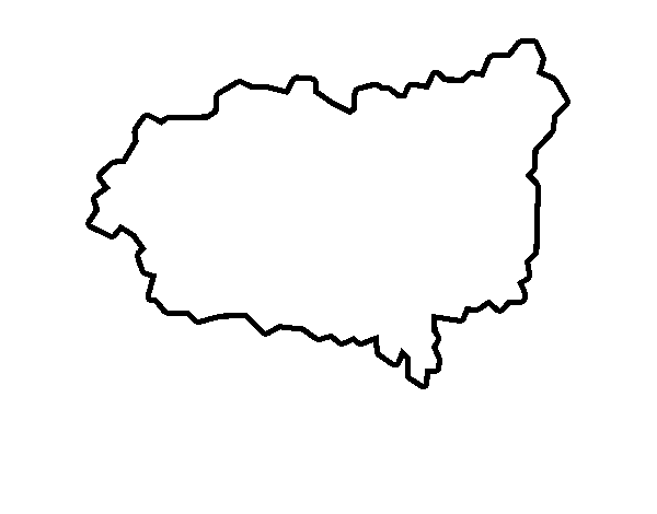 Dibujo de Provincia de León para Colorear