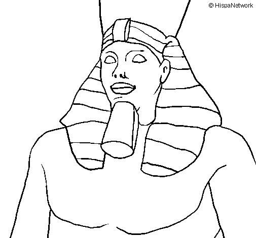 Dibujo de Ramsés II para Colorear