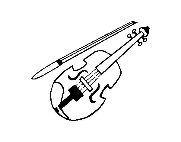 Dibujo de Stradivarius para Colorear