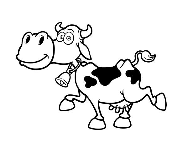 Cara De Vaca Para Dibujar Dibujos De Vacas Divertidas Y