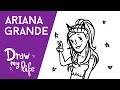 La vida de Ariana Grande en dibujos