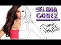 La vida de Selena Gómez en dibujos