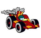 Dibujo Coche de Fórmula 1 pintado por formula1