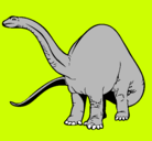 Dibujo Braquiosaurio II pintado por mario
