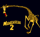 Dibujo Madagascar 2 Melman 2 pintado por manel