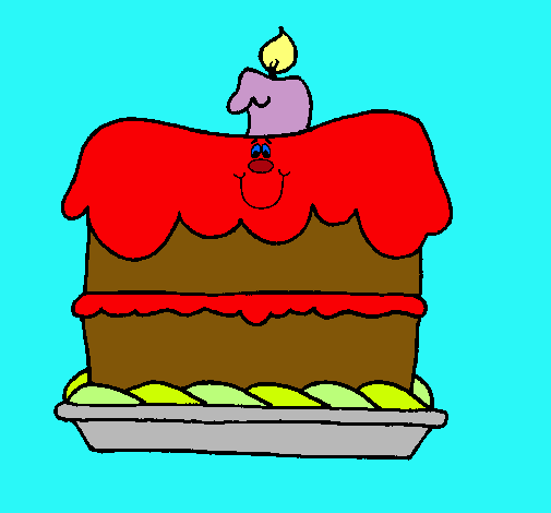 Pastel de cumpleaños