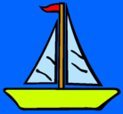 Dibujo Barco velero pintado por rubenkathia