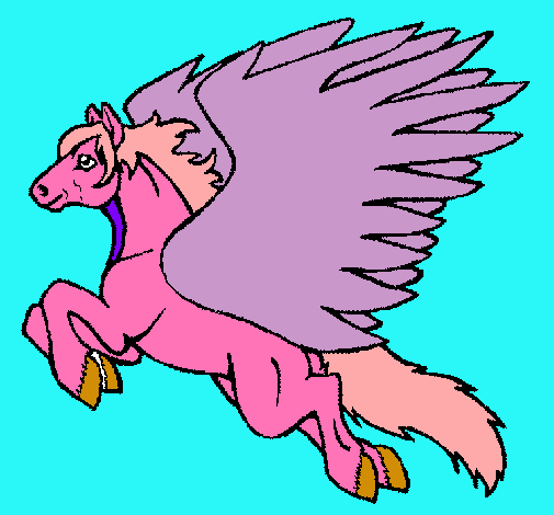 Pegaso volando