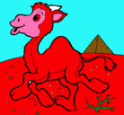 Dibujo Camello pintado por SANTI