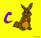 Dibujo Conejo pintado por lesly
