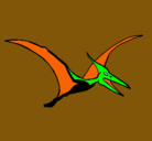 Dibujo Pterodáctilo pintado por eliotulisses