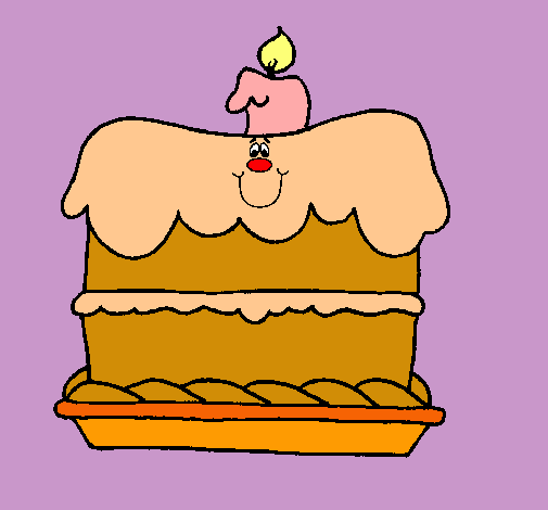 Pastel de cumpleaños