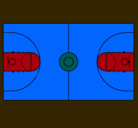 Dibujo Cancha pintado por NICOLAS