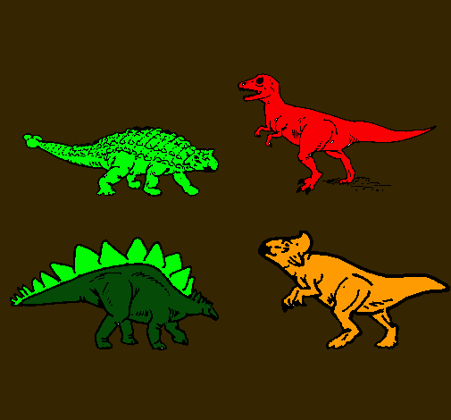 Dinosaurios de tierra