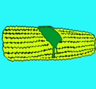 Dibujo Mazorca de maíz pintado por ARIADNA