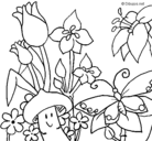 Dibujo Fauna y flora pintado por inma