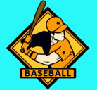 Dibujo Logo de béisbol pintado por NORYS