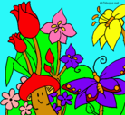 Dibujo Fauna y flora pintado por guada