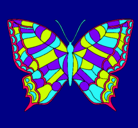 Dibujo Mariposa pintado por NATALIA