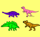 Dibujo Dinosaurios de tierra pintado por CIELITO