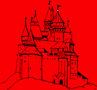 Dibujo Castillo medieval pintado por dorian