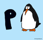 Dibujo Pingüino pintado por lucasvazzano